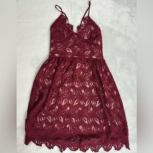 J.O.A x Revolve Lace Cocktail Dress
